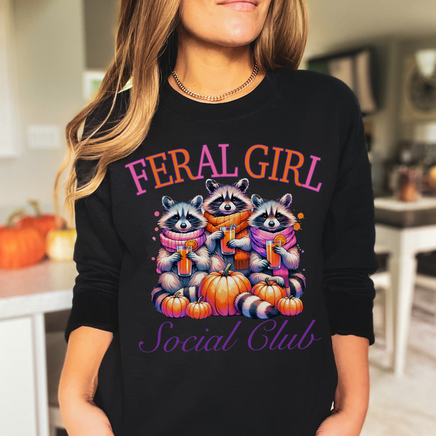 Feral Girl Social Club Tee - FANGIRL SWAG