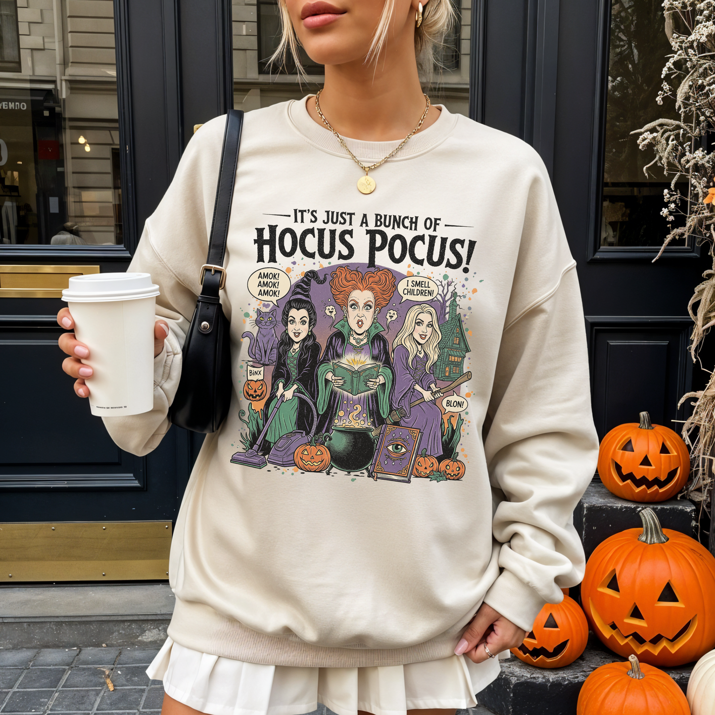 Hocus Pocus Halloween Tee - FANGIRL SWAG