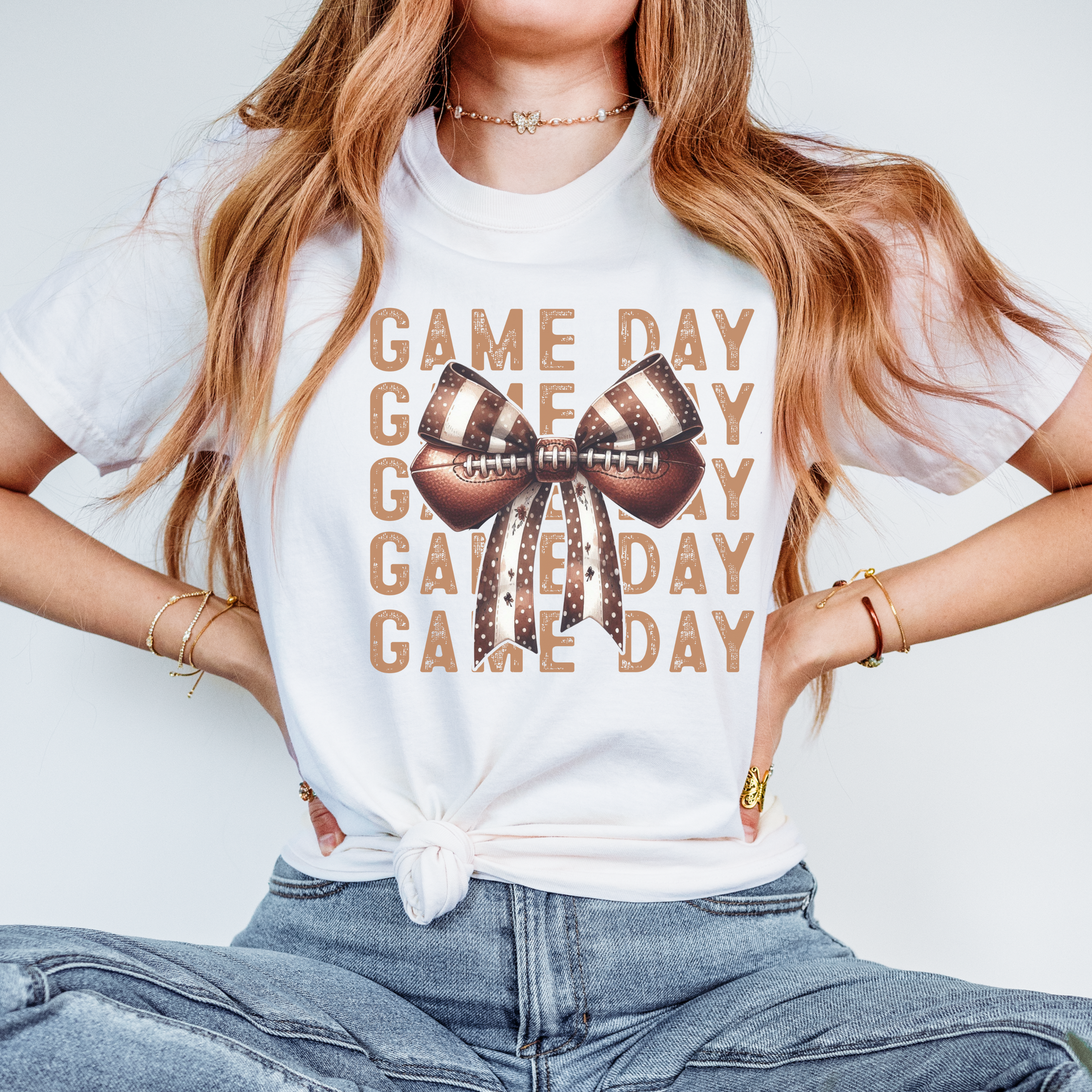GAME DAY FOOTBALL TEE - FANGIRL SWAG