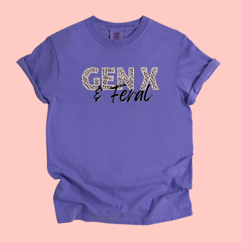 GEN X & FERAL TEE - FANGIRL SWAG