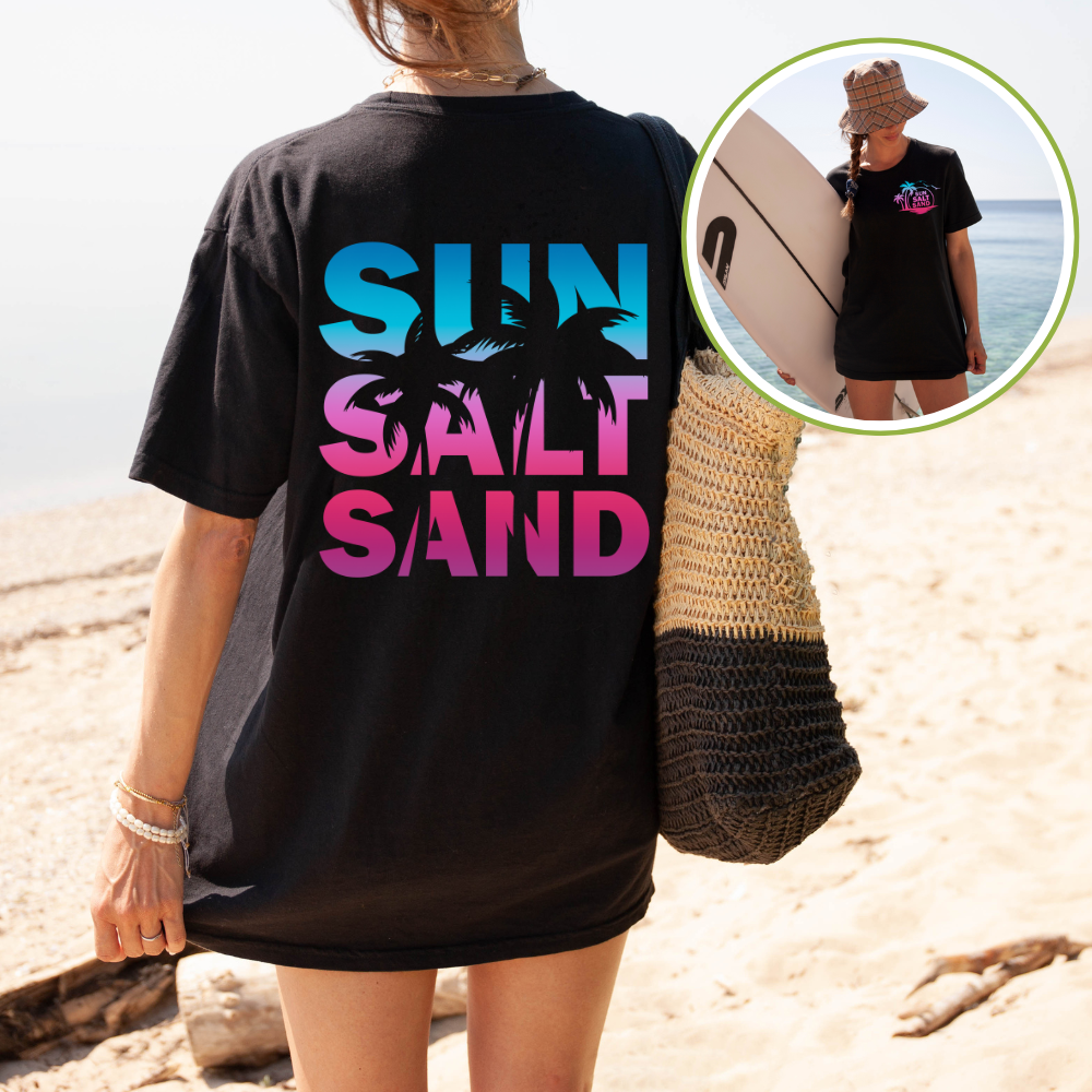 SUN SALT SAND TEE - FANGIRL SWAG