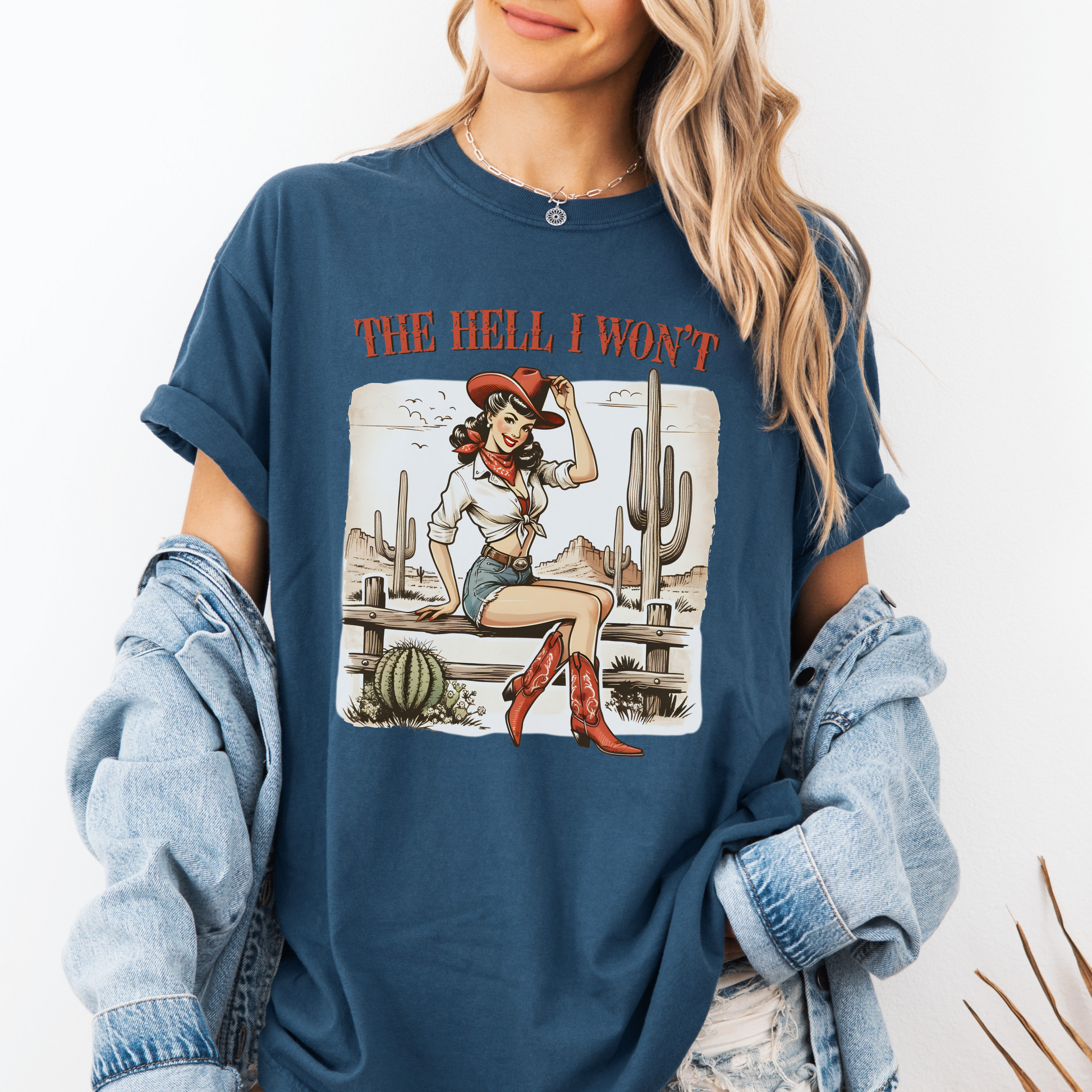 THE HELL I WON'T TEE - FANGIRL SWAG