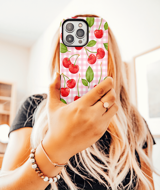 CHERRY PHONE CASE - FANGIRL SWAG
