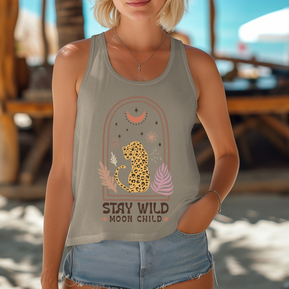 STAY WILD MOON CHILD TANK - FANGIRL SWAG