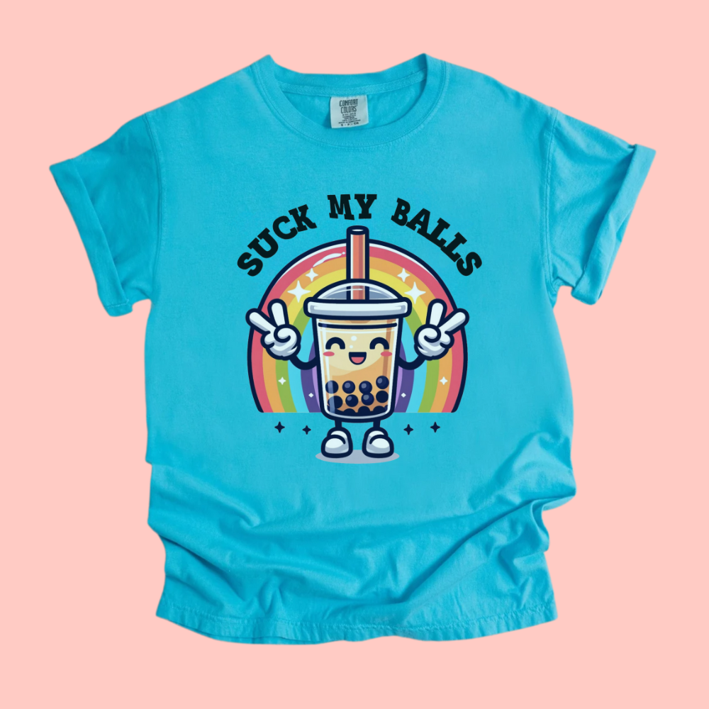 SUCK MY BALLS - BOBA TEE - FANGIRL SWAG
