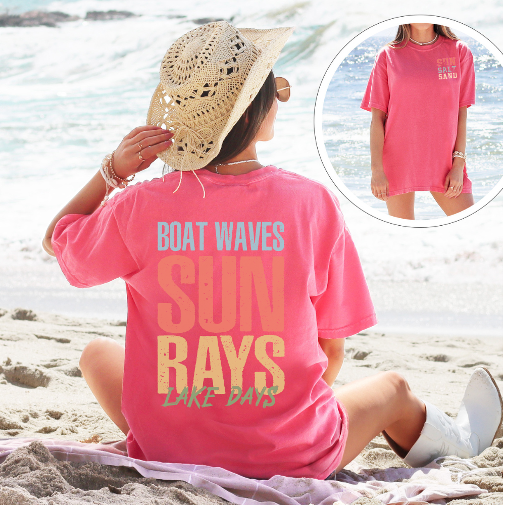 SUN SALT SAND TEE - FANGIRL SWAG