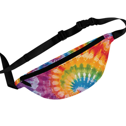 SPIRAL TIE DYE FANNY PACK