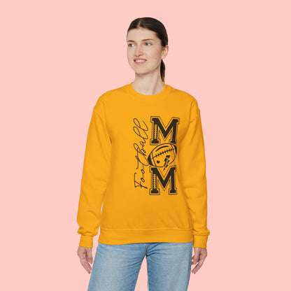 FOOTBALL MOM CREWNECK SWEATSHIRT