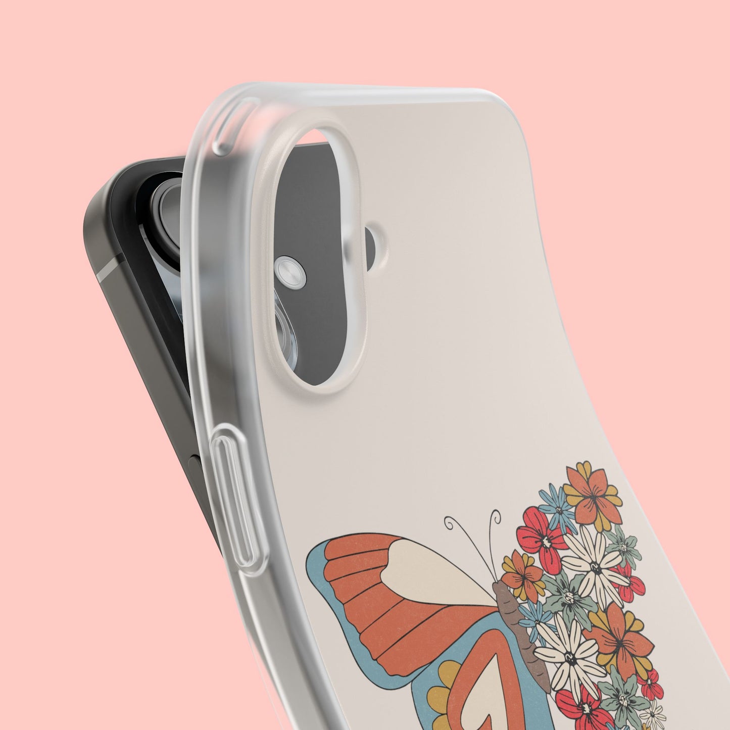 CHANGE IS BEAUTIFUL BUTTERFLY FLEXI CASE