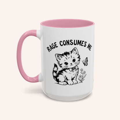Rage Consumes Me Mug - FANGIRL SWAG