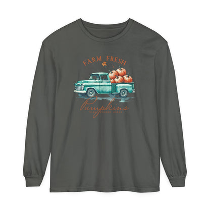 FARM FRESH PUMPKINS LONG SLEEVE TEE