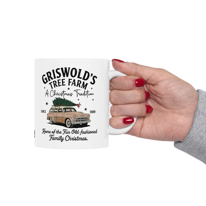 GRISWOLD'S TREE FARM - CERAMIC MUG