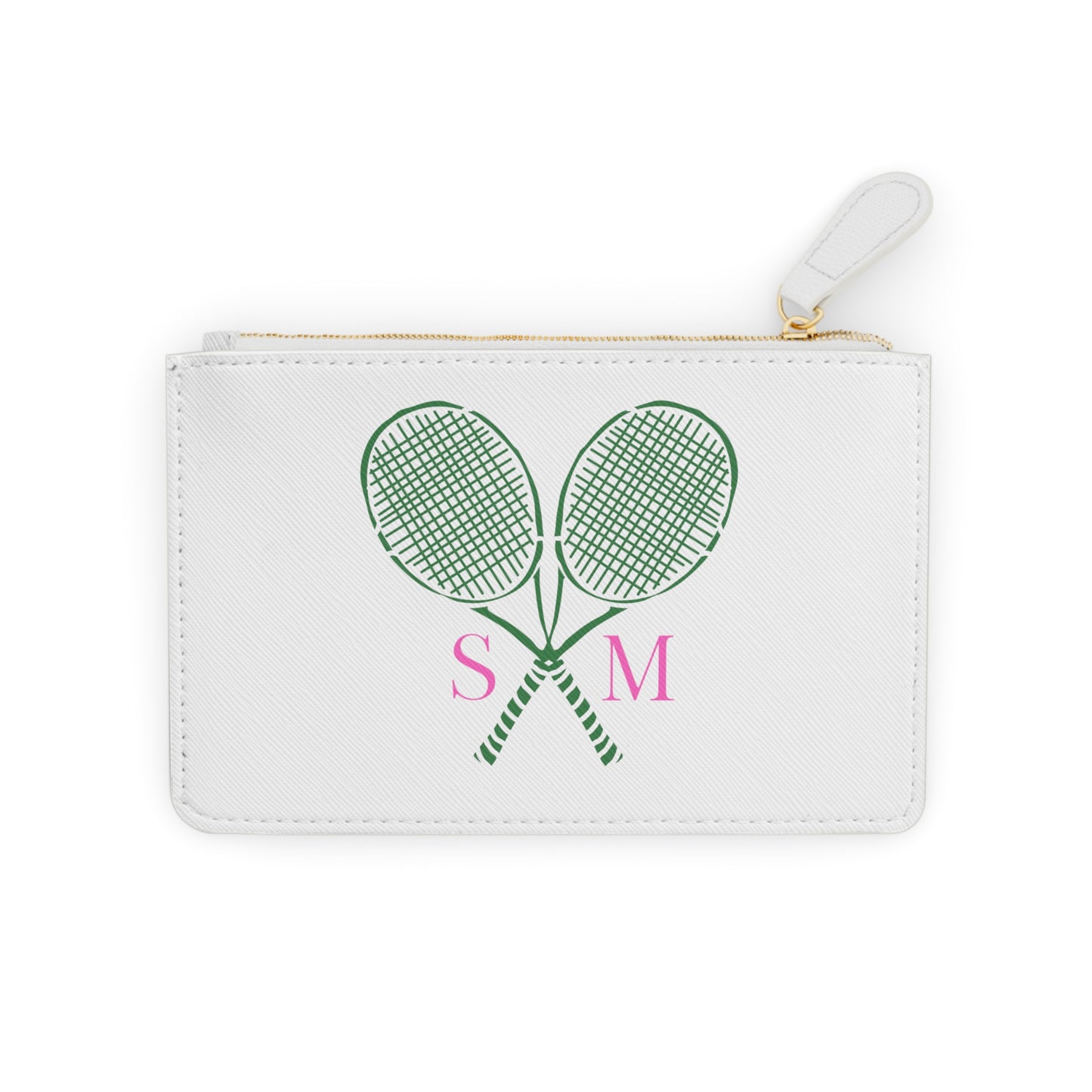 TENNIS MONOGRAM MINI CLUTCH BAG