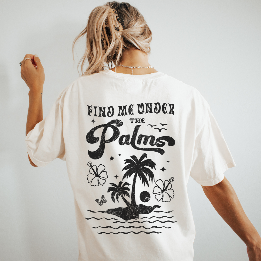 UNDER THE PALMS TEE