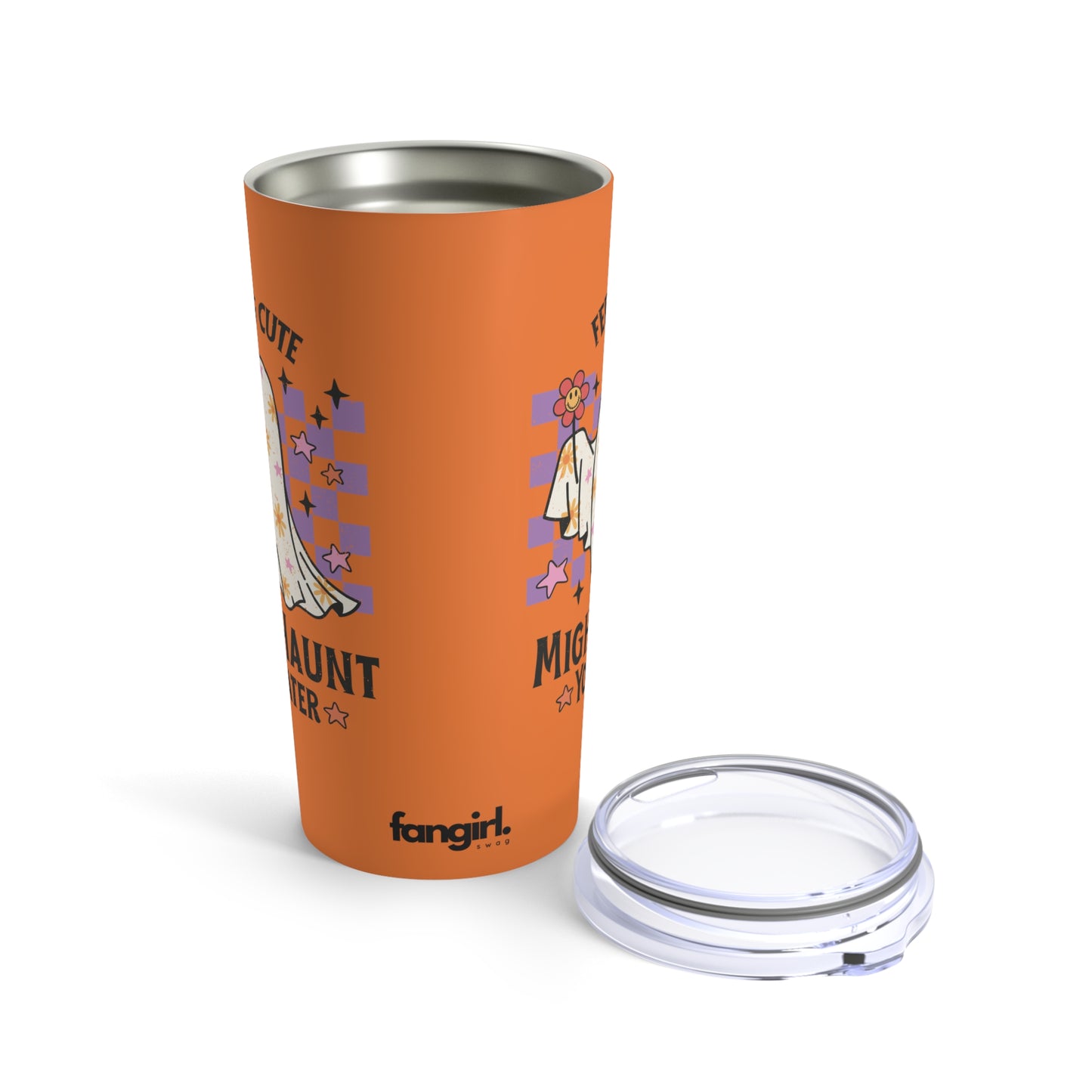 FEELING CUTE MIGHT HAUNT YOU LATER - 20 OZ INSULATED TUMBLER