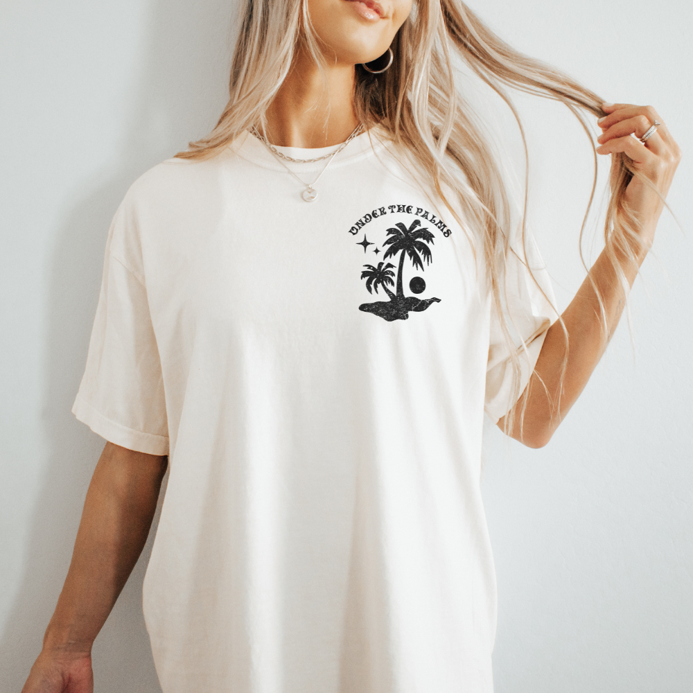 UNDER THE PALMS TEE