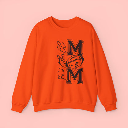 FOOTBALL MOM CREWNECK SWEATSHIRT