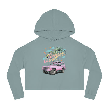 SUNSET CHASER CROPPED HOODIE