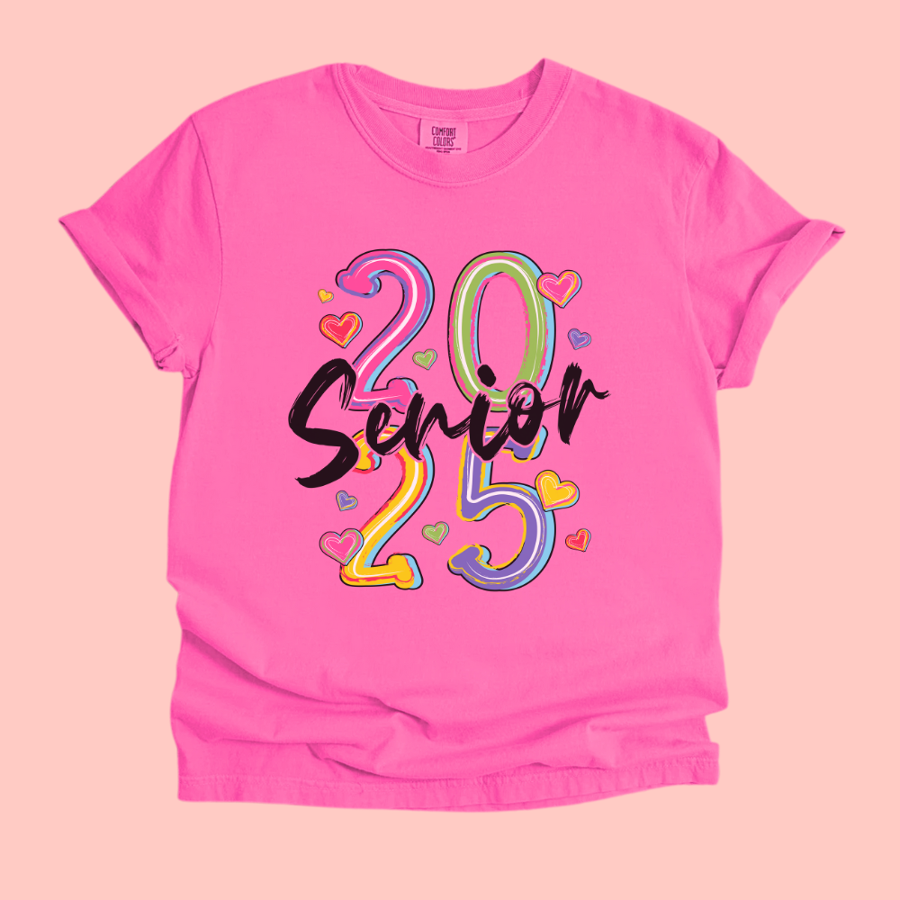 SENIOR 2025 NEON TEE