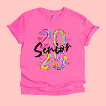 SENIOR 2025 NEON TEE