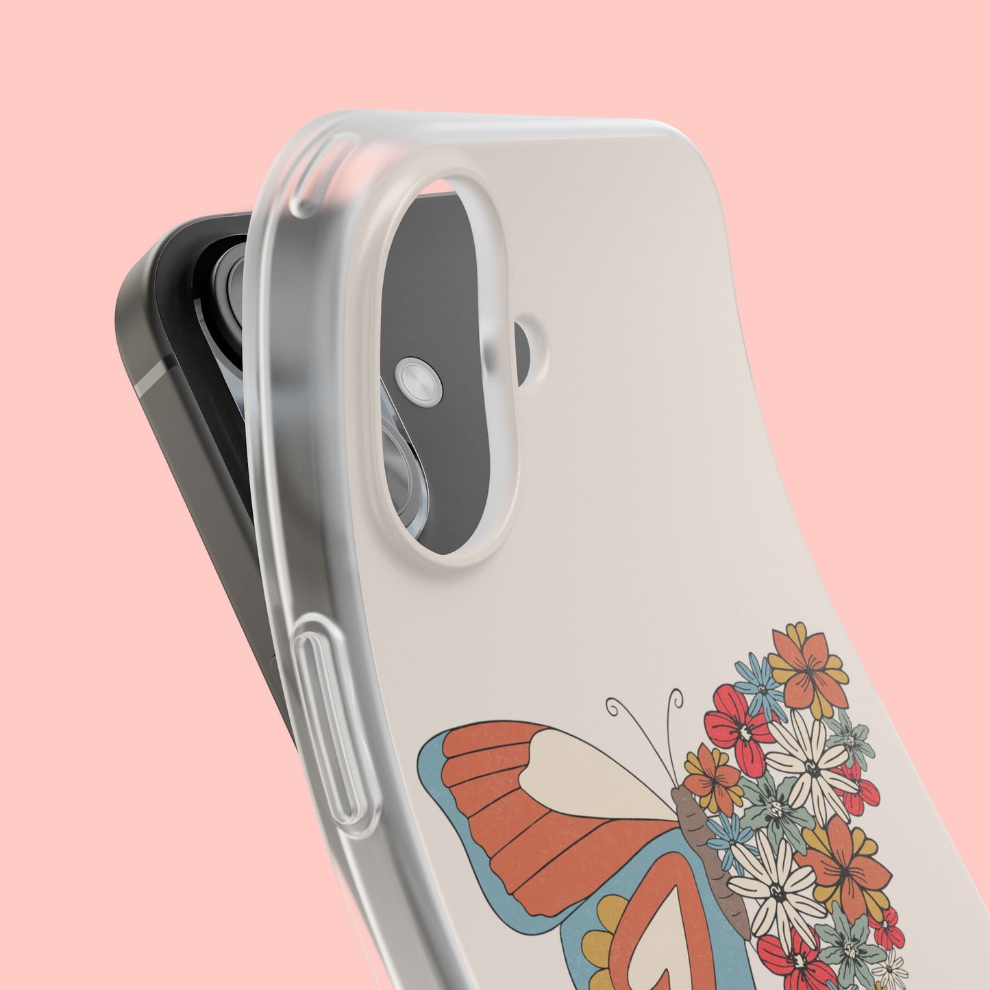 CHANGE IS BEAUTIFUL BUTTERFLY FLEXI CASE