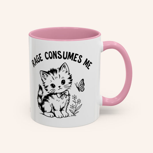 Rage Consumes Me Mug - FANGIRL SWAG