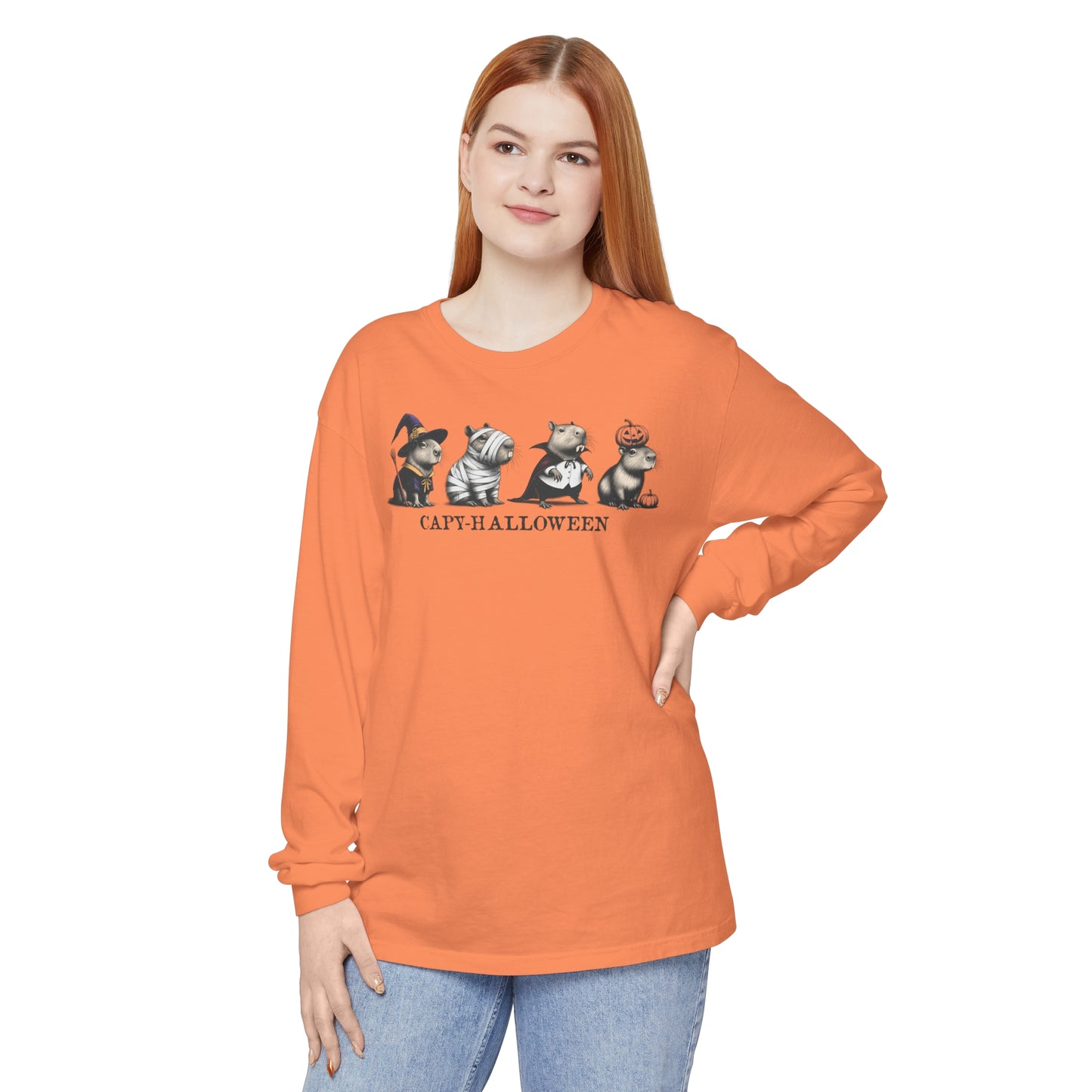 CAPY-HALLOWEEN LONG SLEEVE TEE