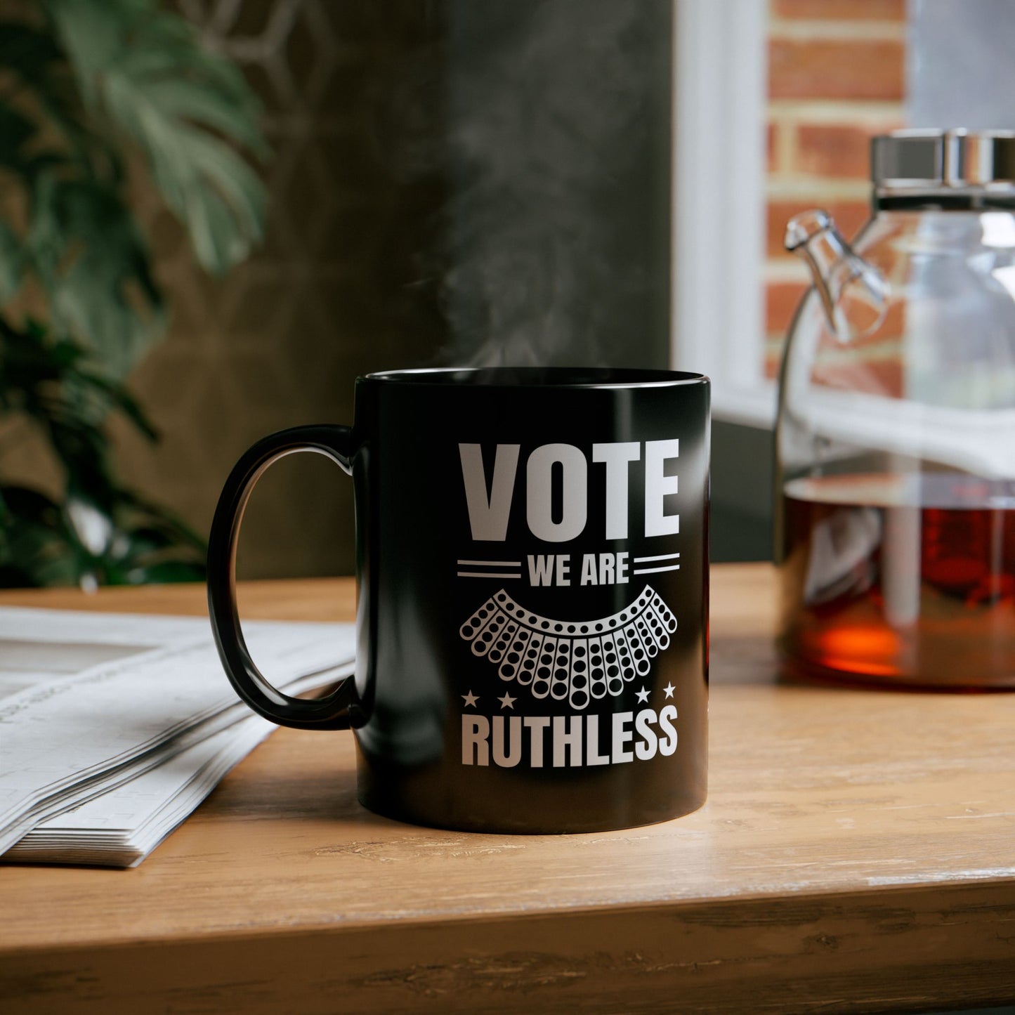 VOTE WE ARE RUTHLESS MUG (11oz, 15oz)