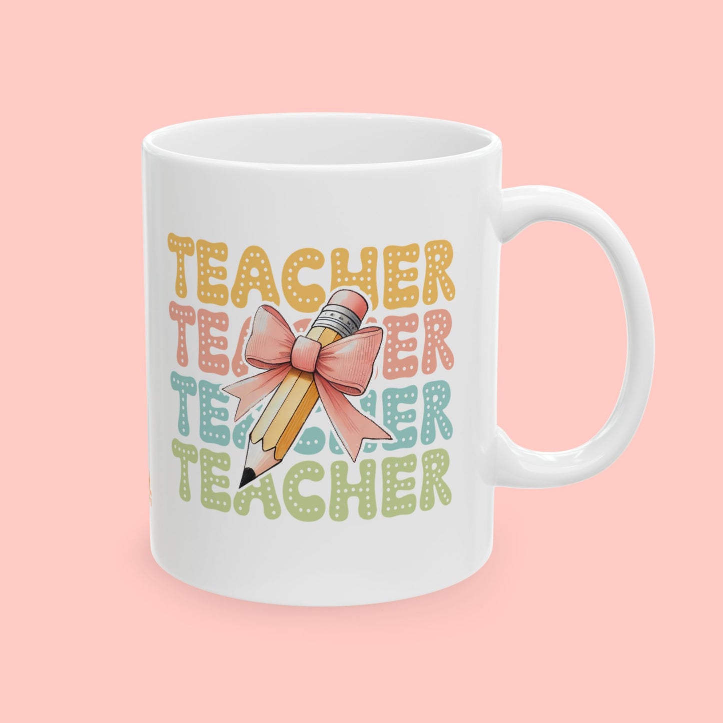 COQUETTE TEACHER - CERAMIC MUG (11oz, 15oz)