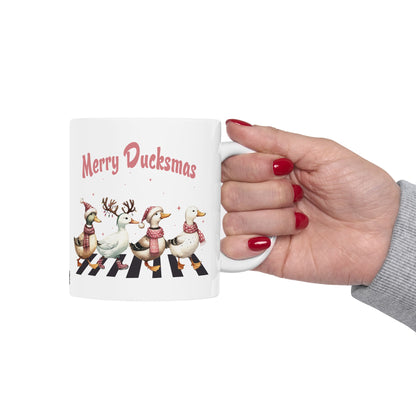 MERRY DUCKMAS - CERAMIC MUG