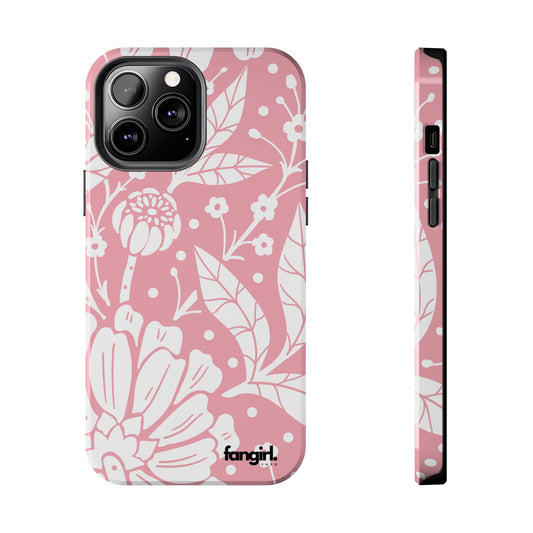 PINKY FLOWERS CASE