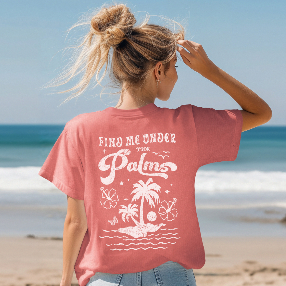 UNDER THE PALMS TEE