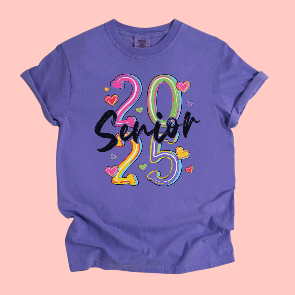 SENIOR 2025 NEON TEE