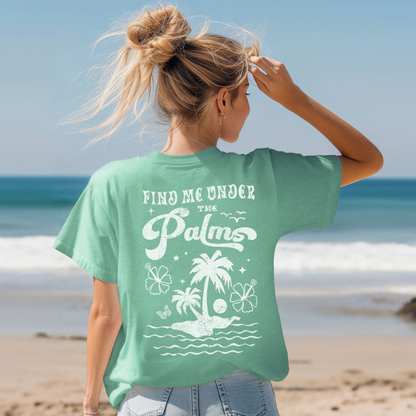 UNDER THE PALMS TEE