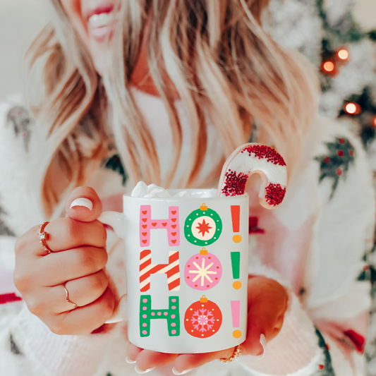 HO HO HO - CERAMIC MUG