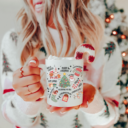 CHRISTMAS COLLAGE - CERAMIC MUG