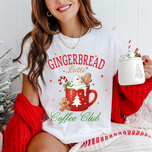 GINGERBREAD COFFEE CLUB TEE