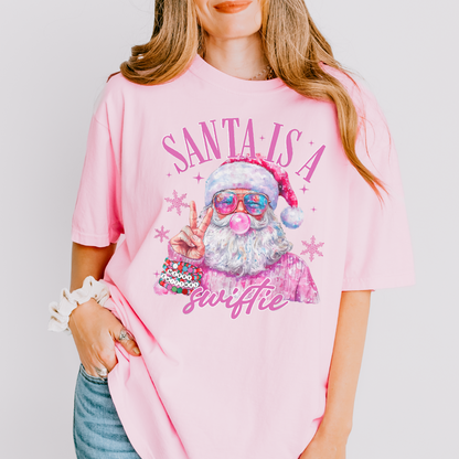 SANTA IS A SWIFTIE TEE