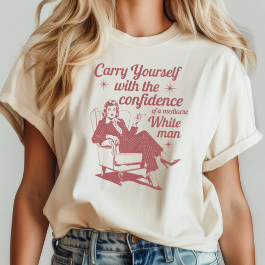 Carry Yourself With Confidence Eco-Friendly Unisex T-Shirt - FANGIRL SWAG