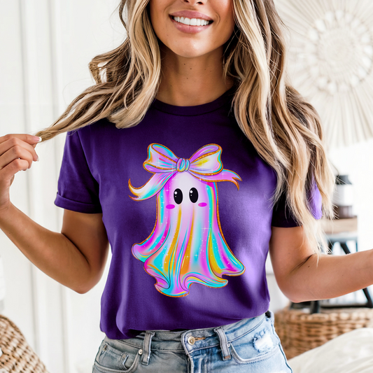 Cute Ghost Graphic Tee - FANGIRL SWAG