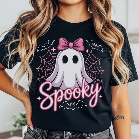 Spooky Ghost Tee for Halloween - FANGIRL SWAG