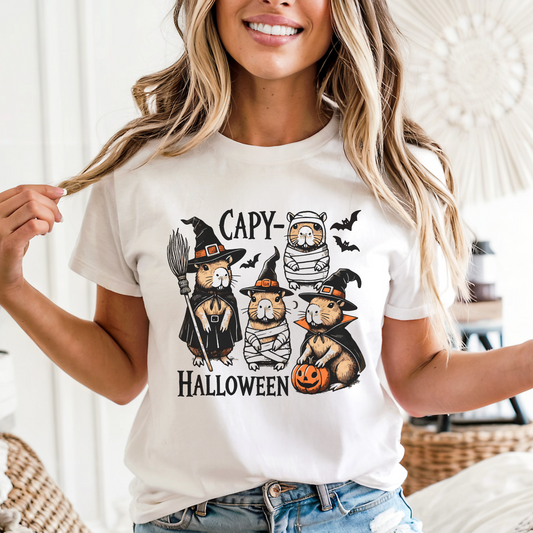 Halloween Capybara Tee - FANGIRL SWAG