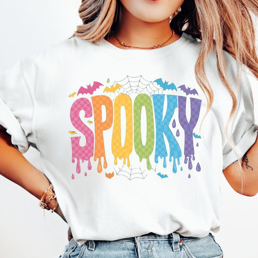 Colorful Spooky Tee