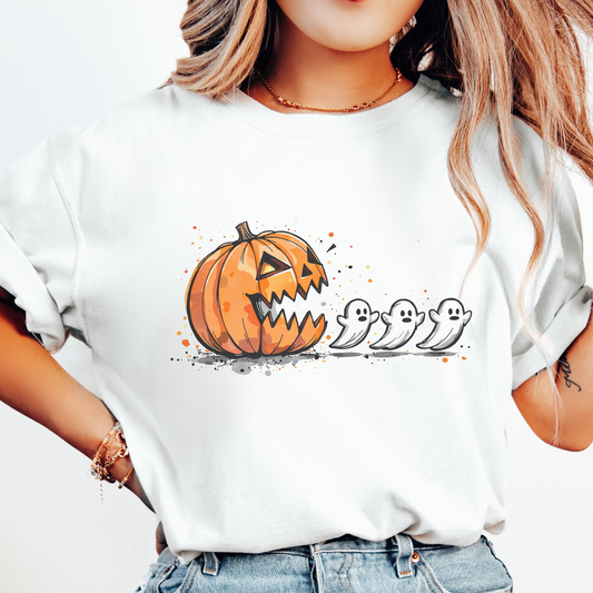 Pumpkin Pacman Tee