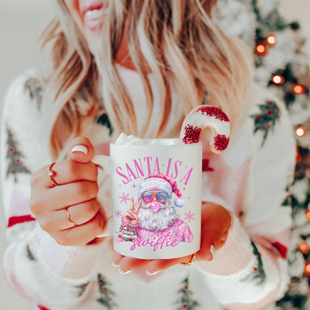 Santa is a Swiftie Mug - FANGIRL SWAG
