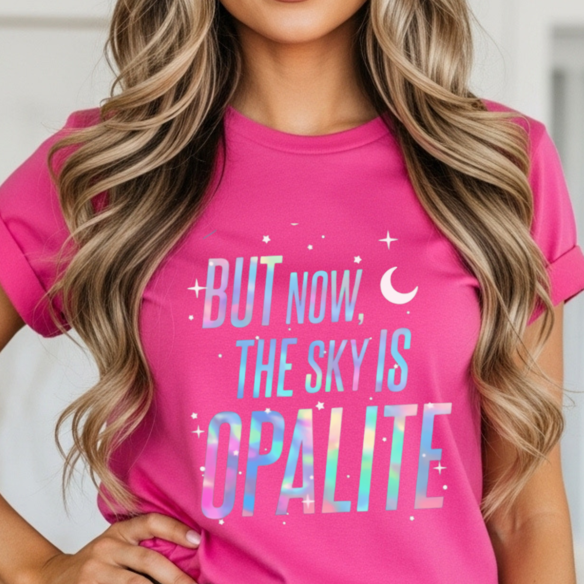But Now, The Sky Is Opalite Tee - FANGIRL SWAG