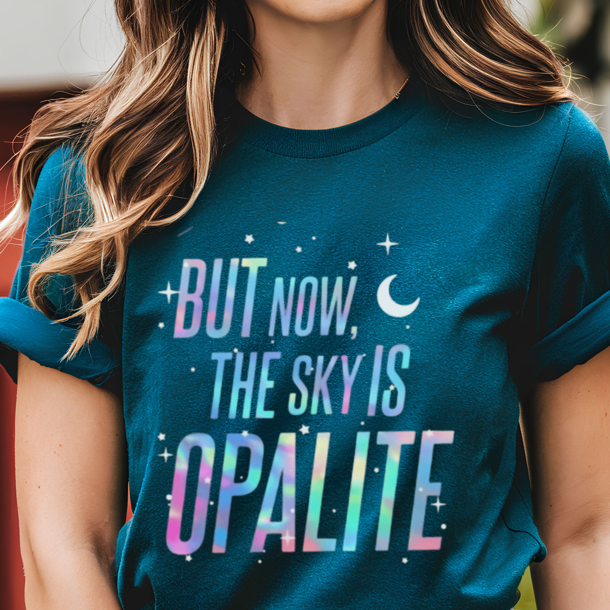 But Now, The Sky Is Opalite Tee - FANGIRL SWAG