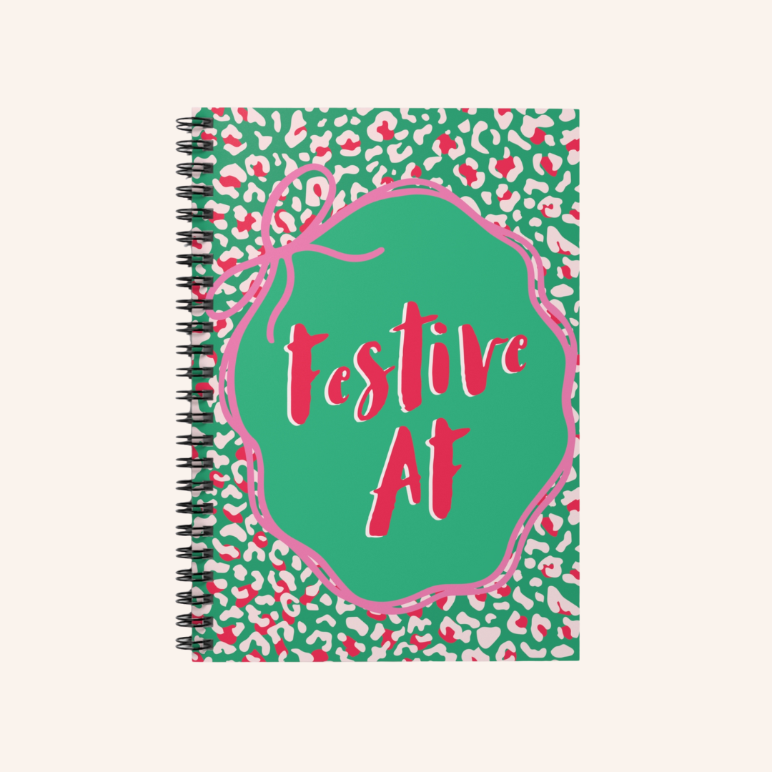 Festive AF Holiday Journal - FANGIRL SWAG