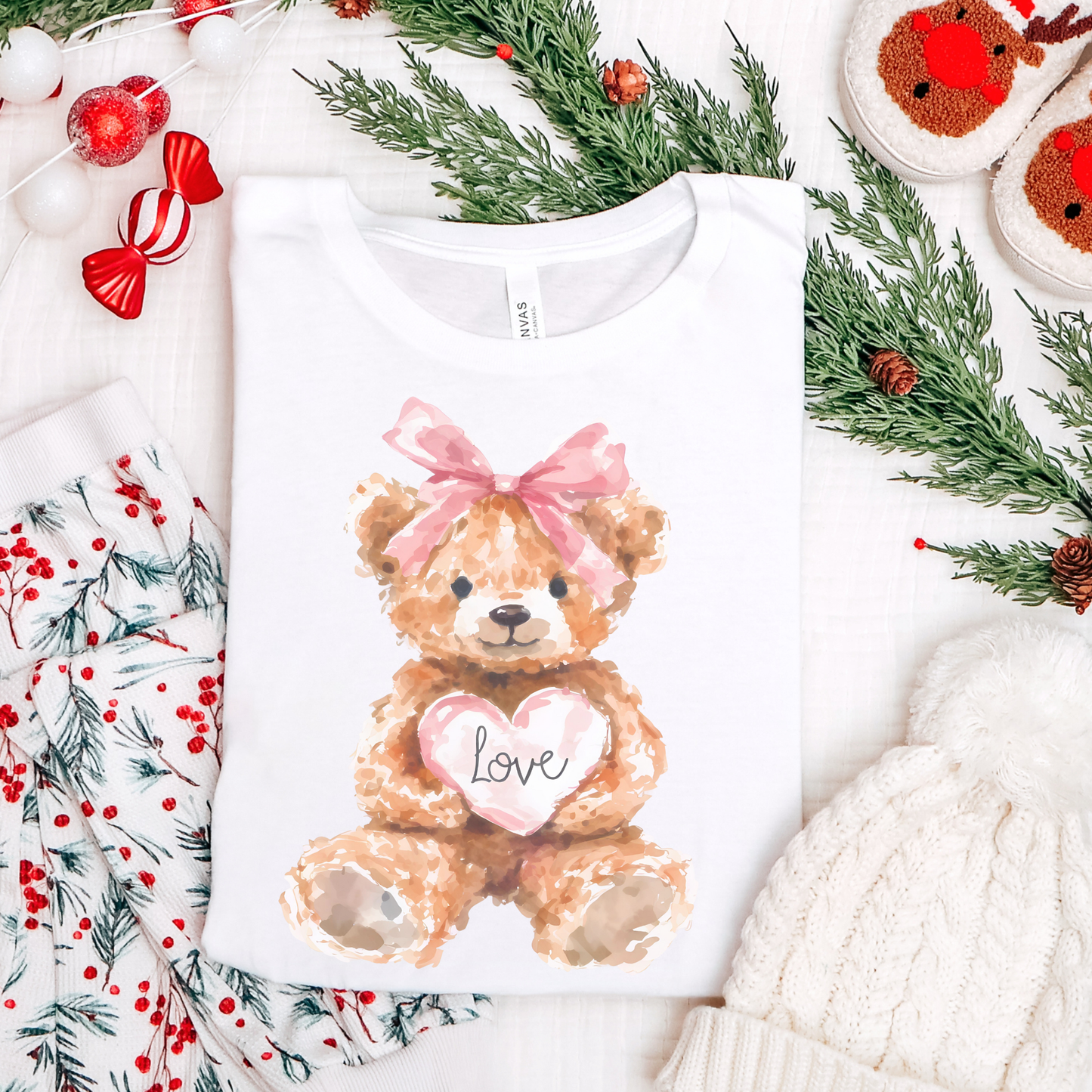 Teddy Bear Love T-Shirt - FANGIRL SWAG