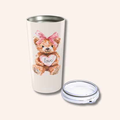 Teddy Bear Love 20 oz. Tumbler - FANGIRL SWAG